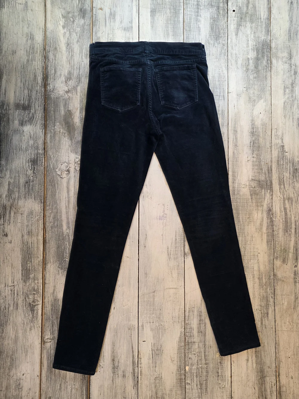 J. Crew Dark Teal High Rise Skinny Corduroy Pants sz 26